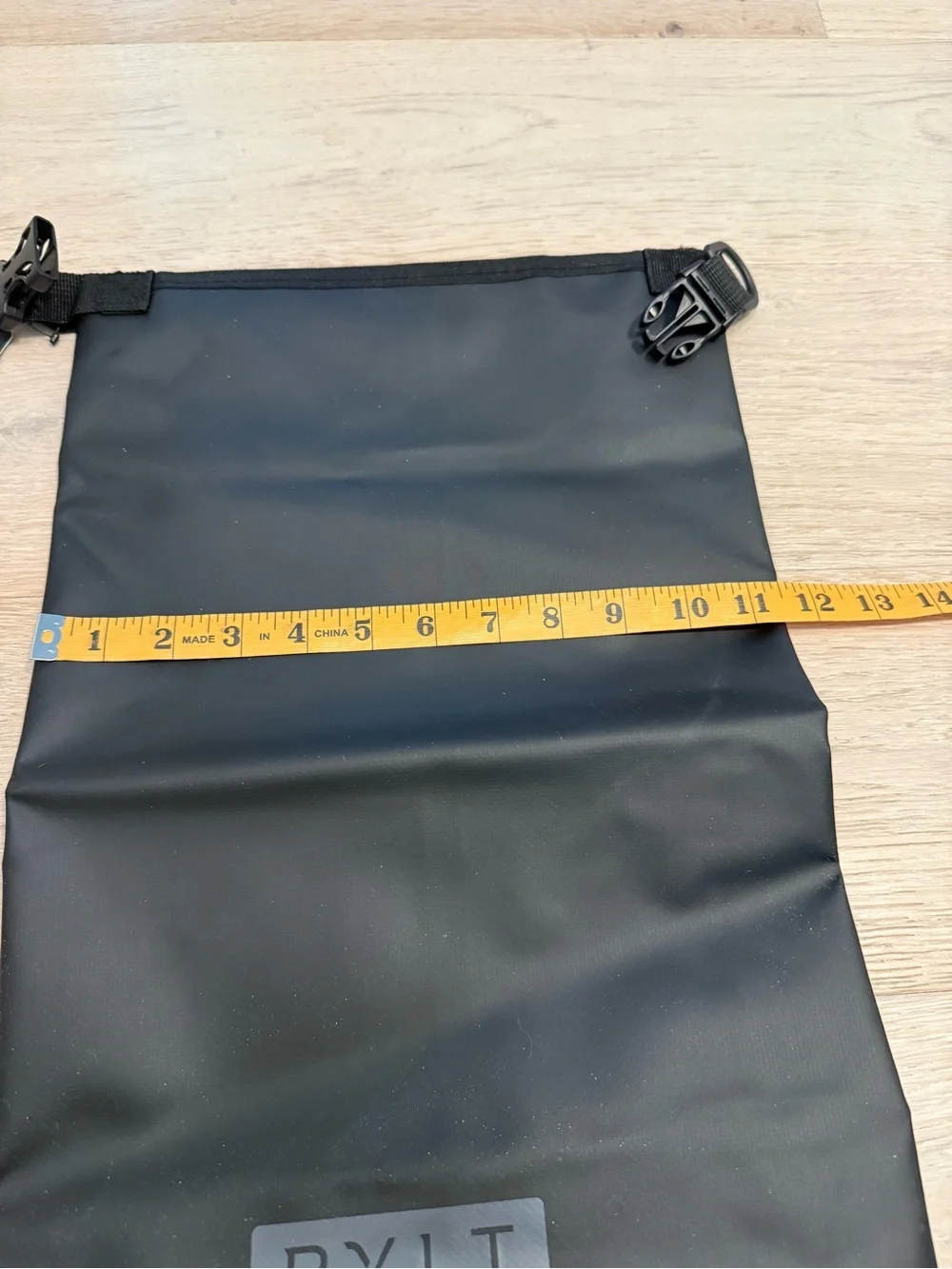 Bylt Black Roll-Top Dry Bag Sling NWT